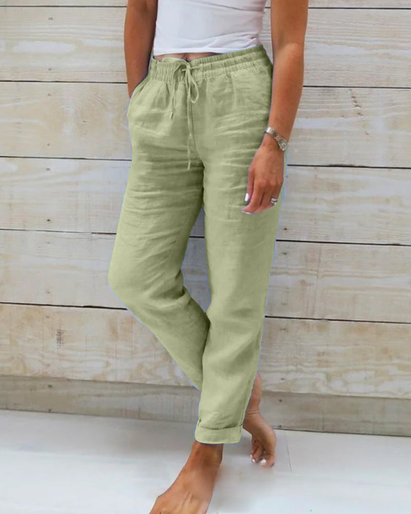 Aurora | Pantaloni Relaxed con Coulisse