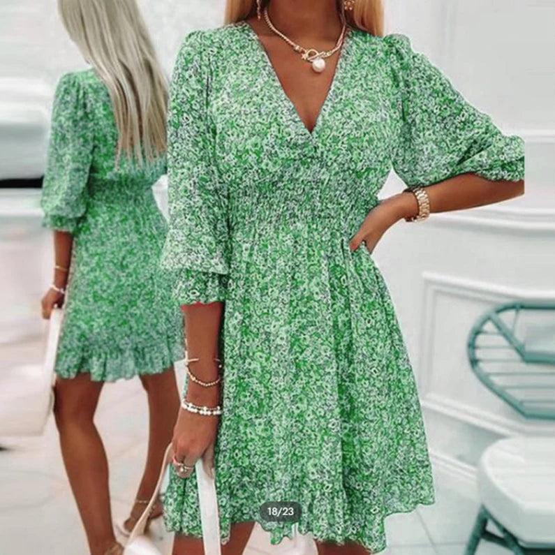 Vera | Abito Floreale Elegante