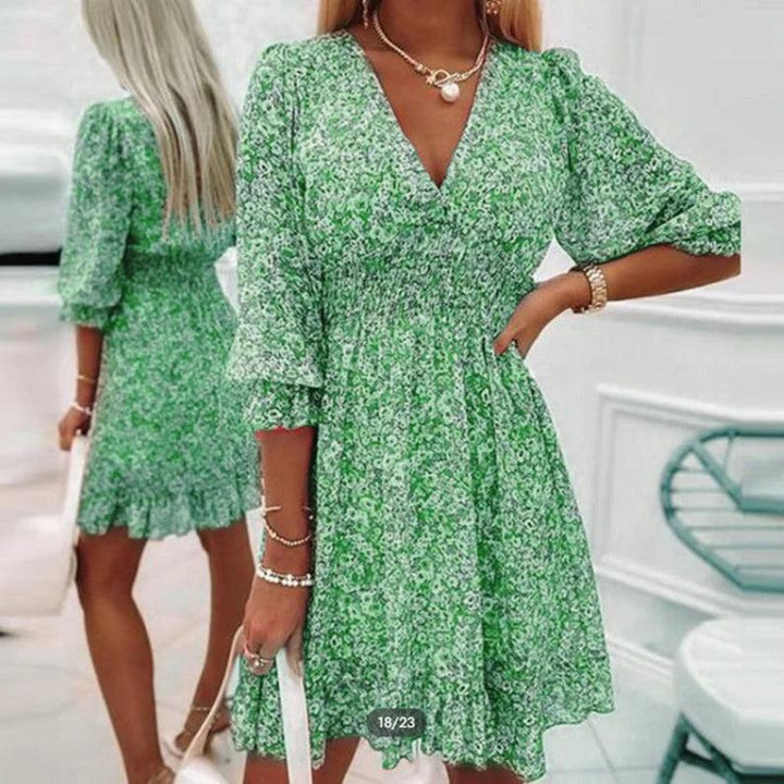 Vera | Abito Floreale Elegante