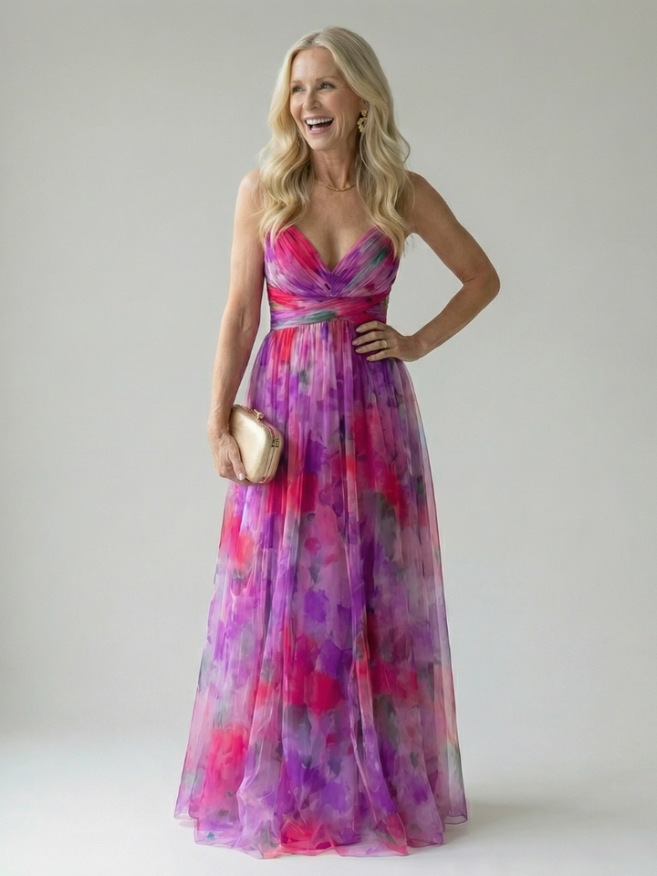 Isel | Maxi Dress Soft Wrap
