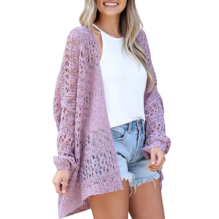 NAOMI | Cardigan Estivo Boho Leggero Oversize