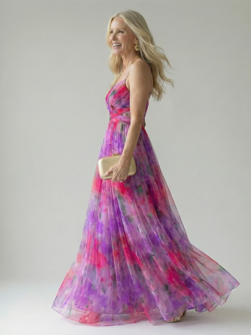 Isel | Maxi Dress Soft Wrap