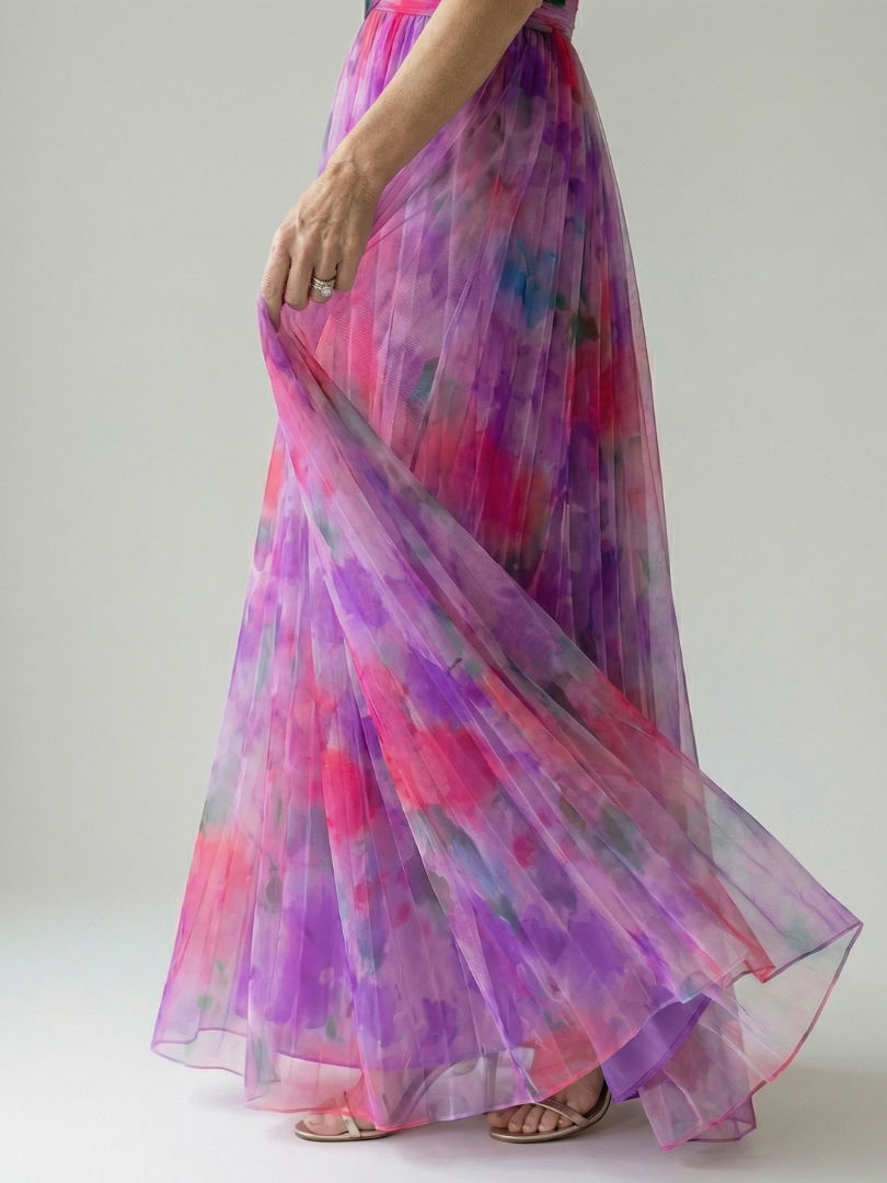 Isel | Maxi Dress Soft Wrap