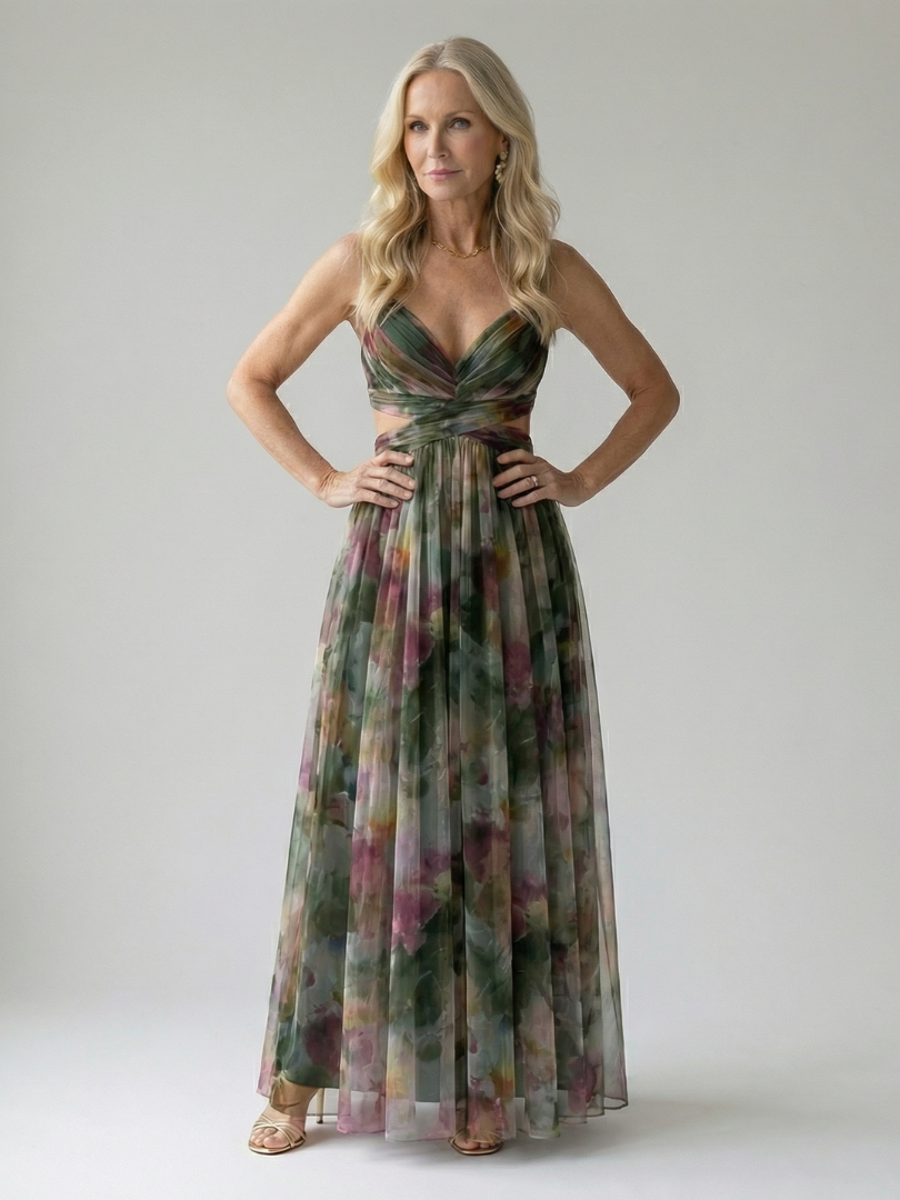 Isel | Maxi Dress Soft Wrap