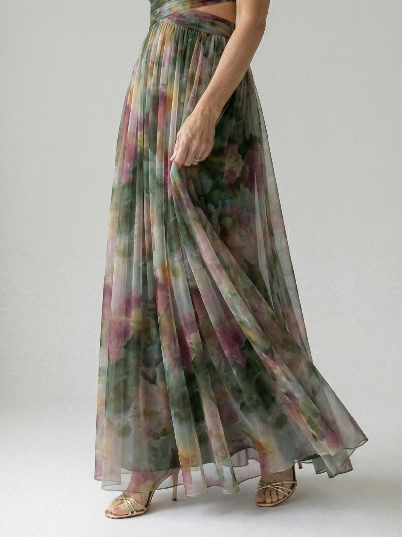 Isel | Maxi Dress Soft Wrap