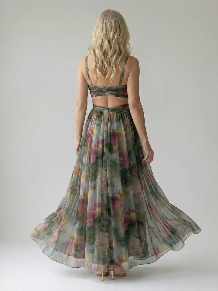 Isel | Maxi Dress Soft Wrap