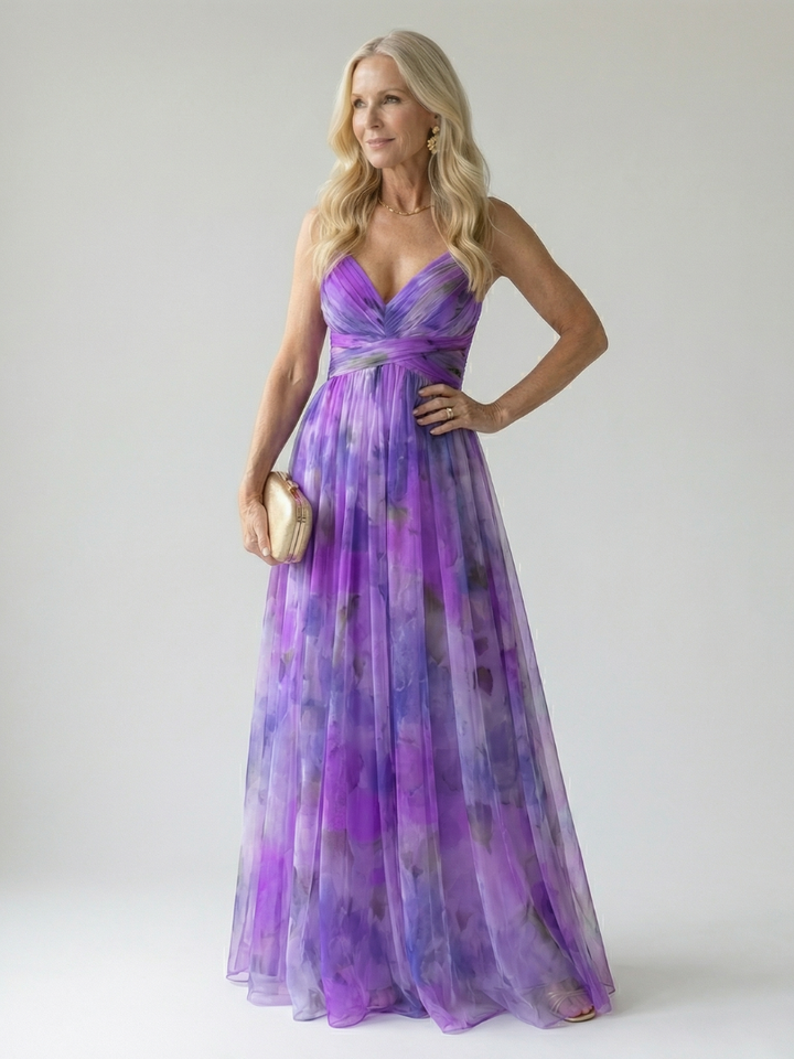Isel | Maxi Dress Soft Wrap
