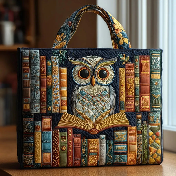 Borsa Artigianale - Gufo e Libri Vintage