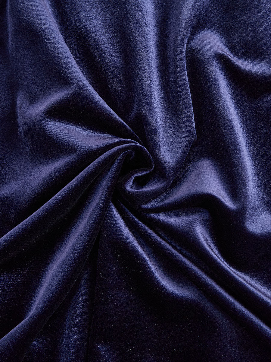 CIELO | Navy Blue Long-Sleeve Midi Dress