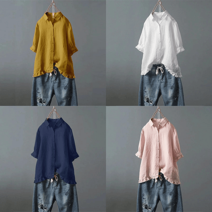 ANNA | Top Ruffle Quotidiano