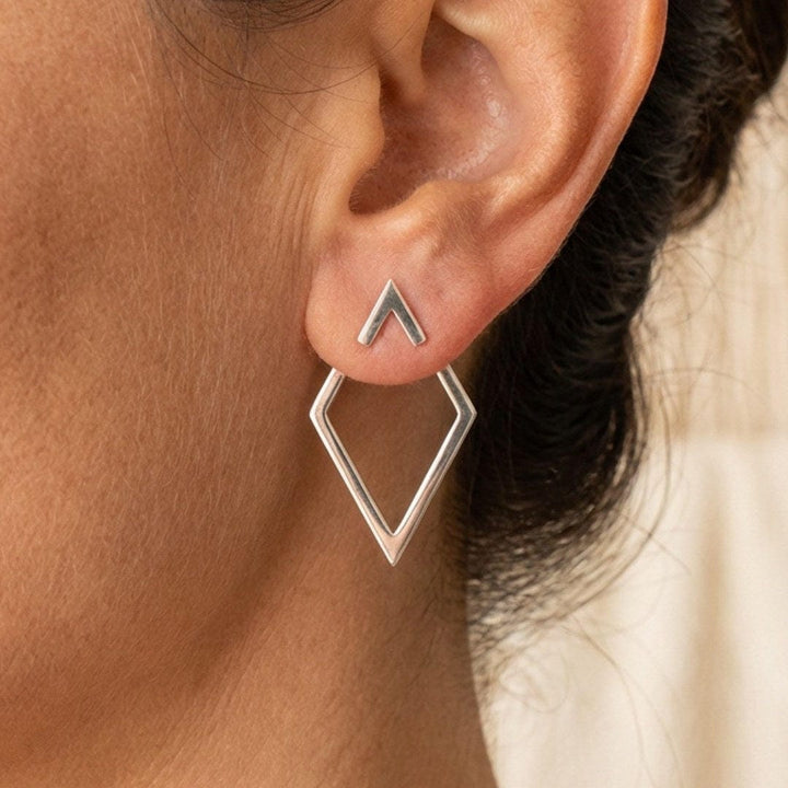 Orecchini a Perno Geometrici Bohemien