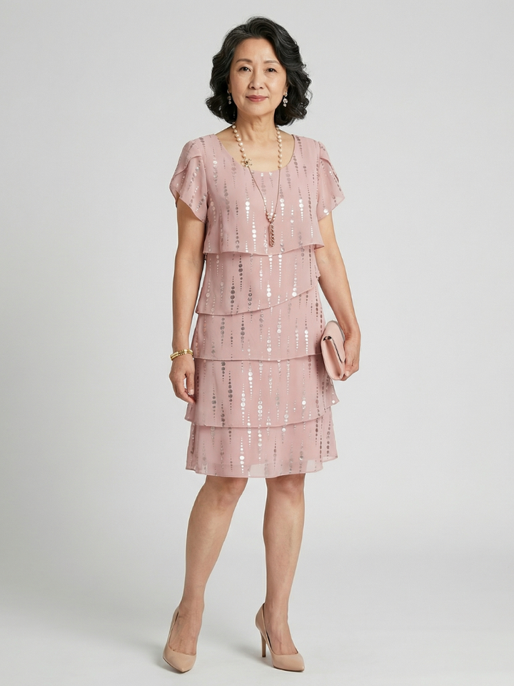 DELACROIX | Robe à pois Makena, longueur genou
