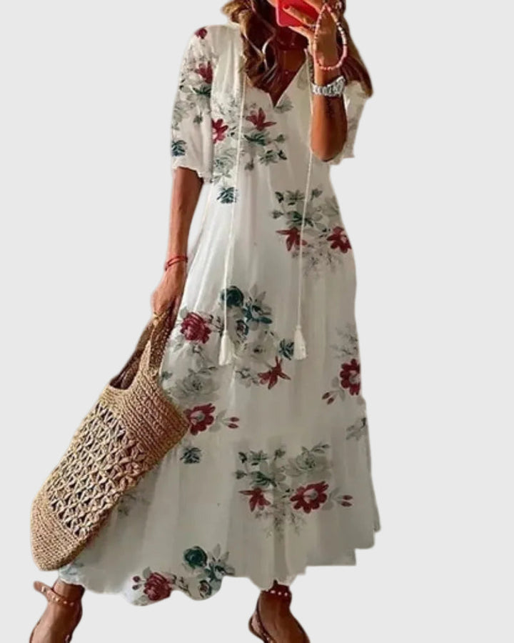 Ramona | Abito Maxi Estivo Boho Vintage