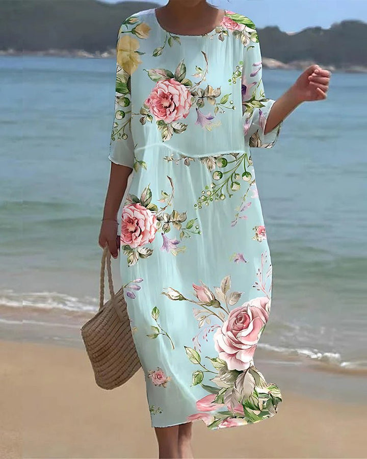 Brya | Vestito Fiore al Tramonto