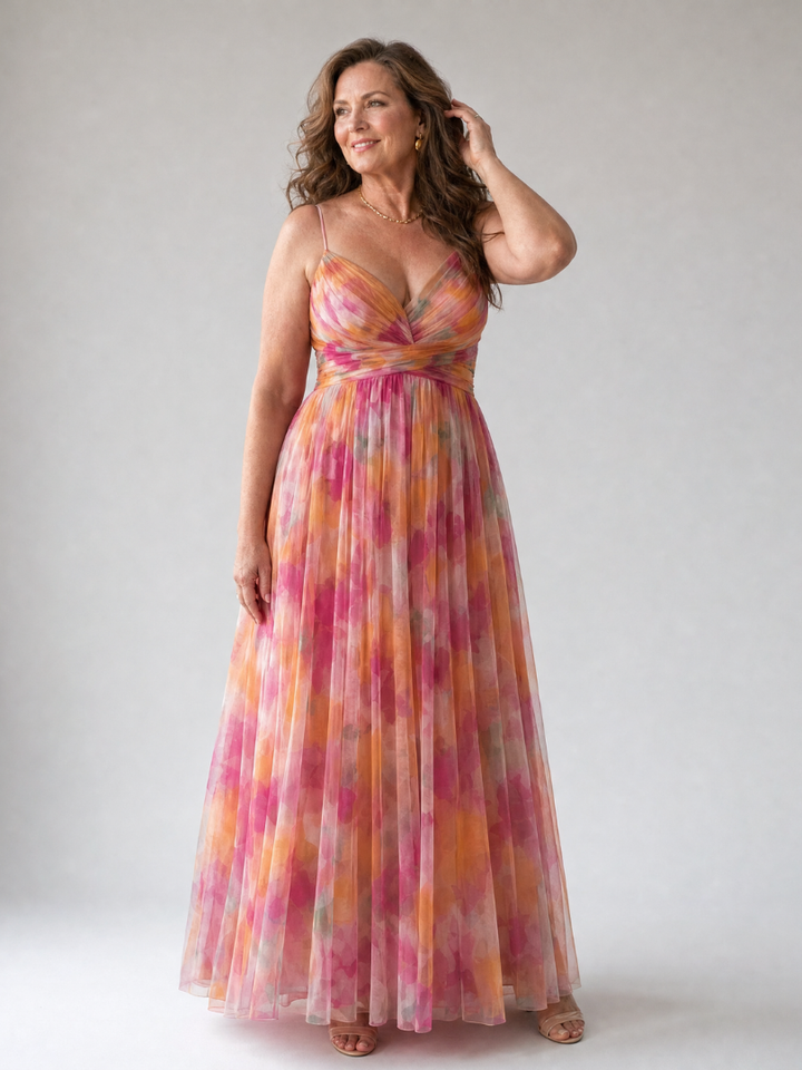 Isel | Maxi Dress Soft Wrap