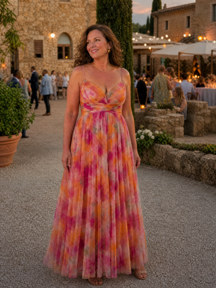Isel | Maxi Dress Soft Wrap