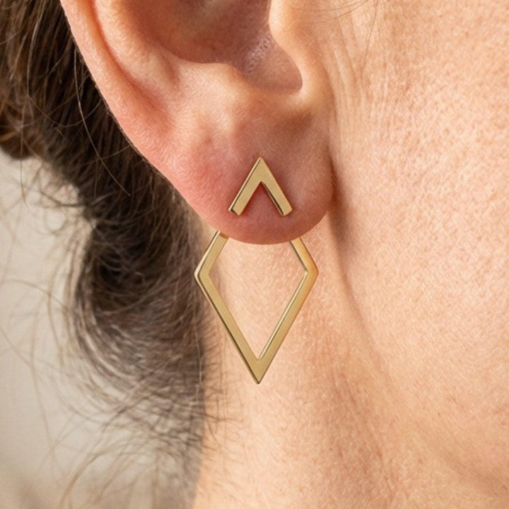 Orecchini a Perno Geometrici Bohemien