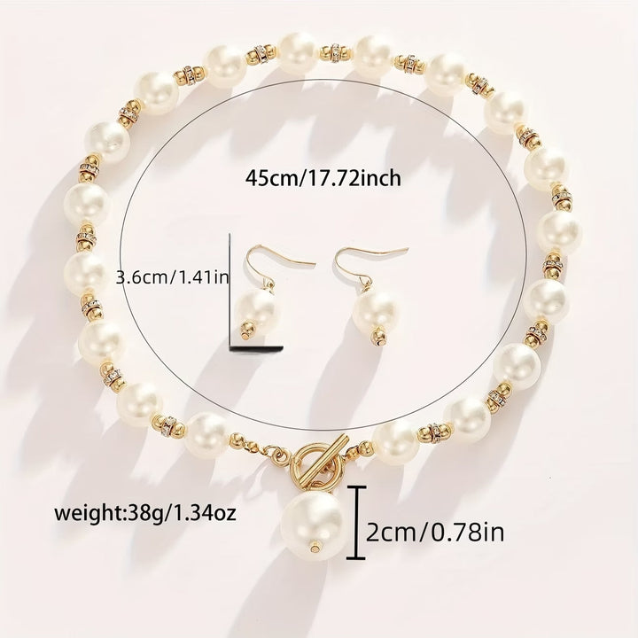 Set di Collane di Perle Chunky