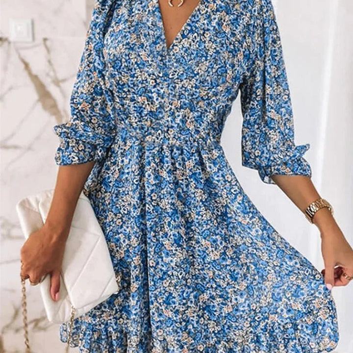 Vera | Abito Floreale Elegante