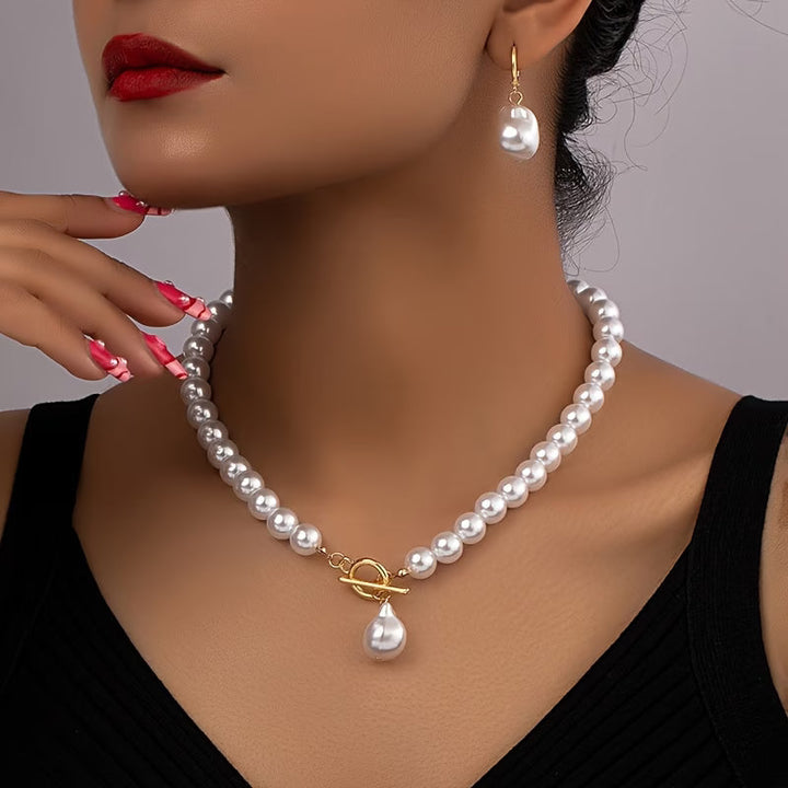 Set di Gioielli in Perle Vintage