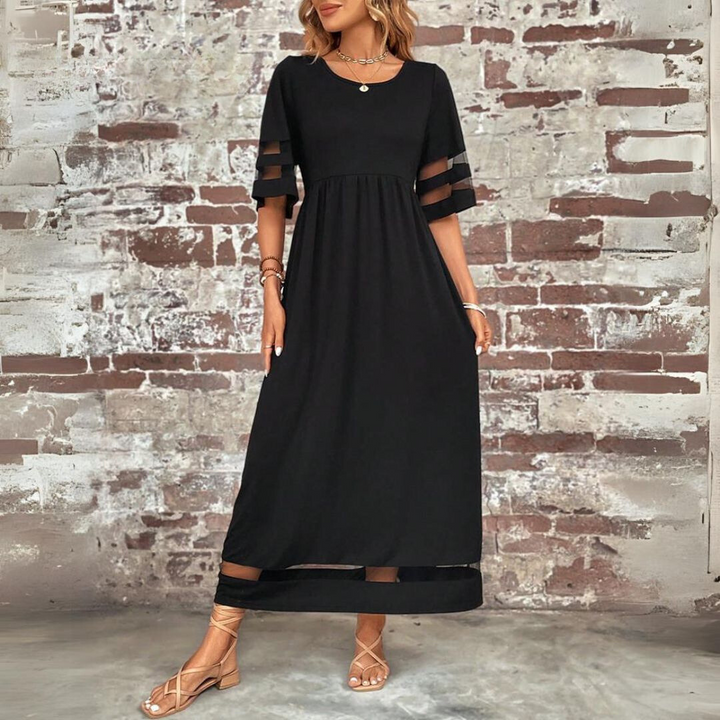 Cerelia | Abito Midi Flattering con Effetto Snellente
