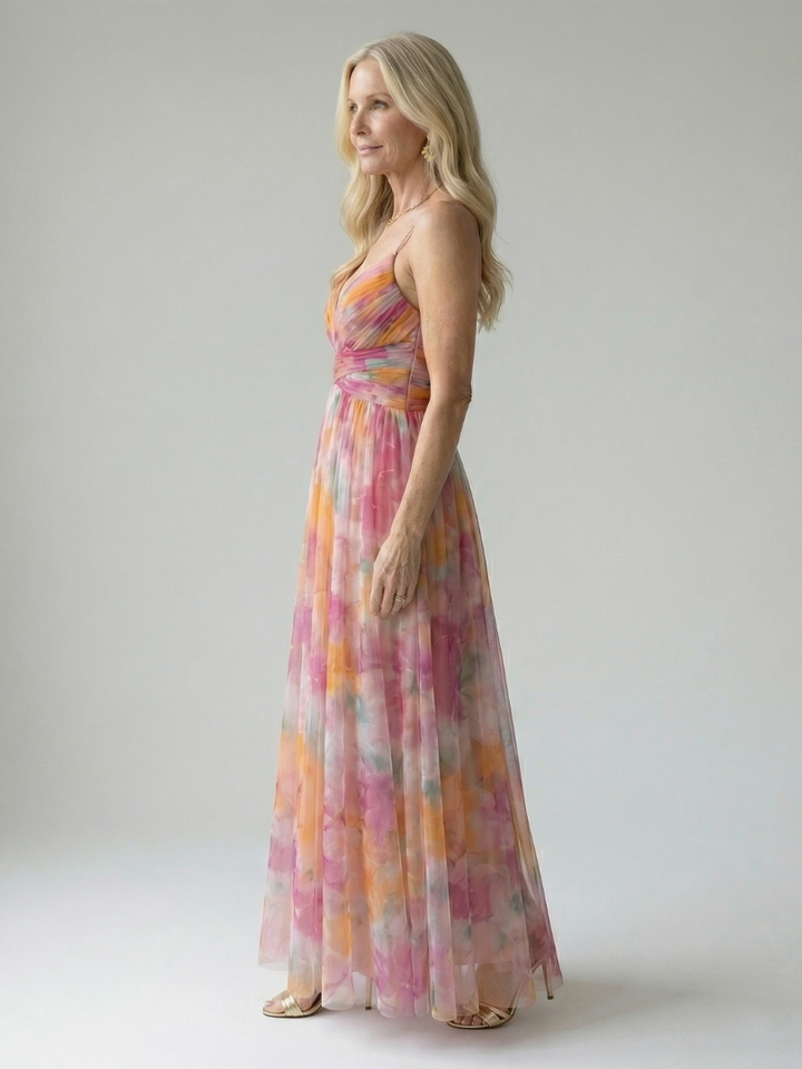 Isel | Maxi Dress Soft Wrap