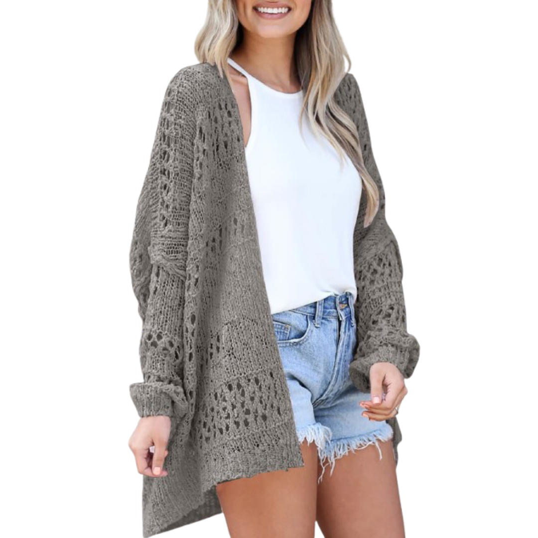 NAOMI | Cardigan Estivo Boho Leggero Oversize