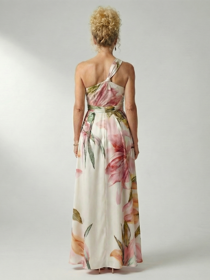 Amiel | Vestito Maxi Floreale Leggero