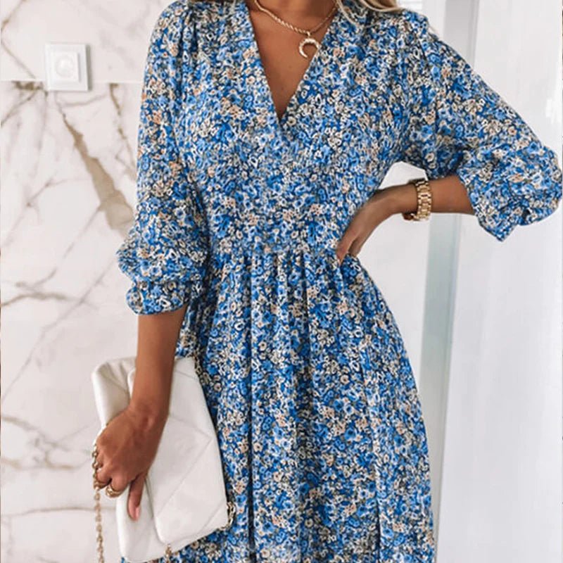 Vera | Abito Floreale Elegante