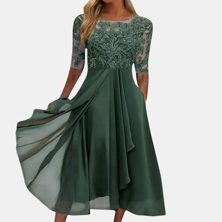 Chloe | Abito Elegante in Pizzo