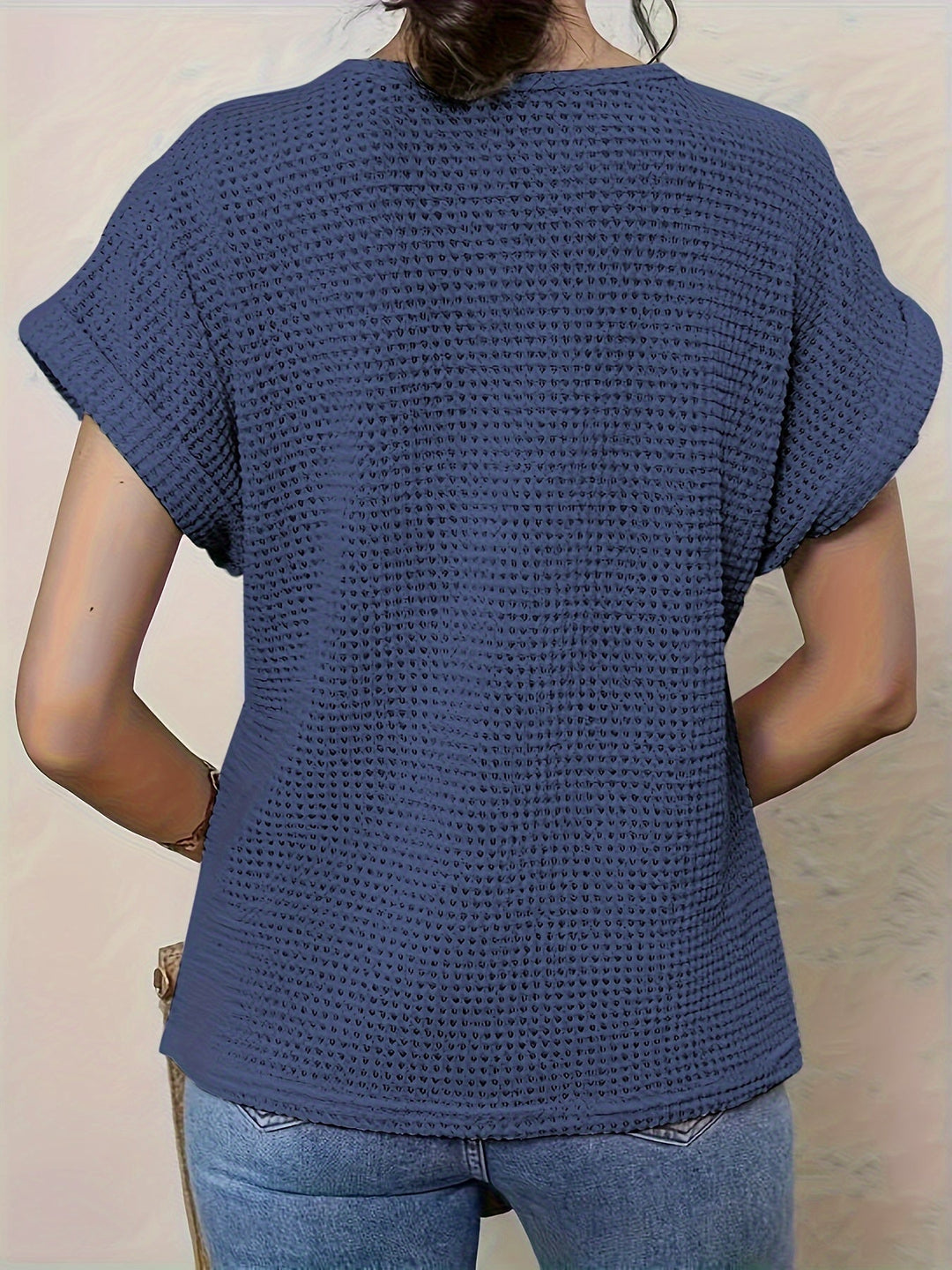 Violet | Top Strutturato Lavorato a Maglia