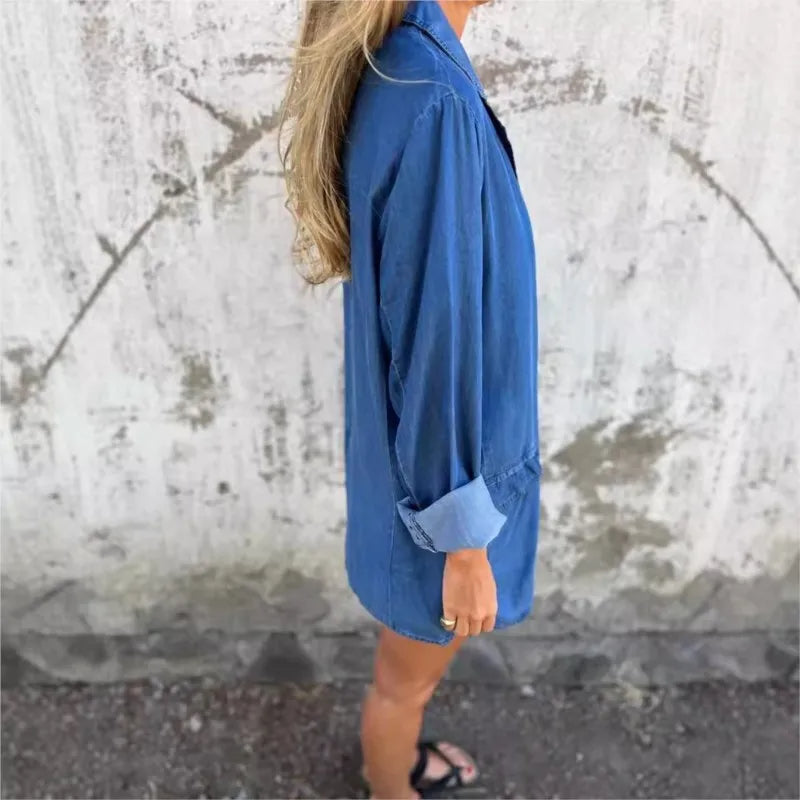 Sarah | Blazer in Denim Senza Sforzo