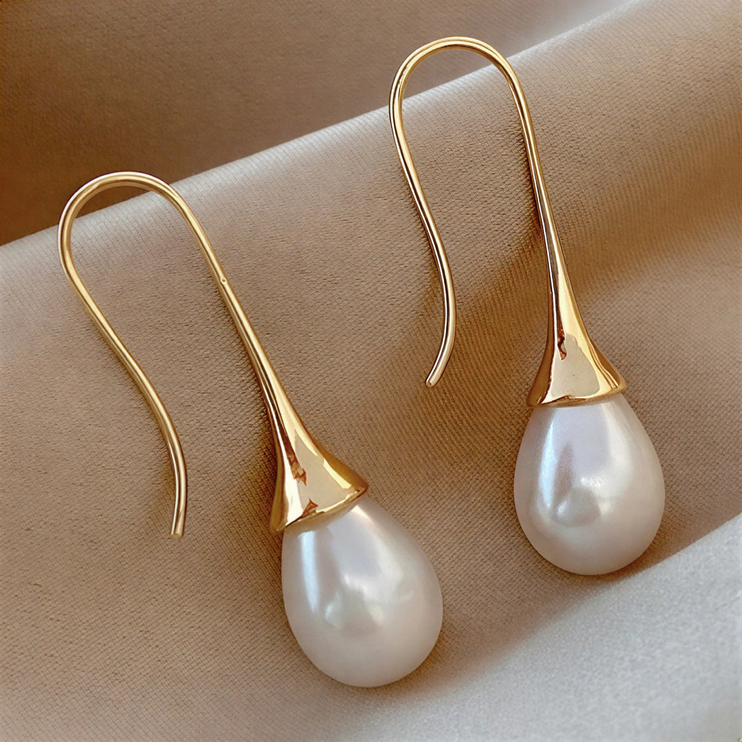 Orecchini di Bellezza con Perle Classiche