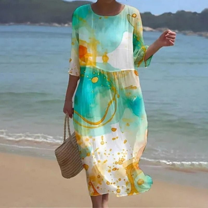 Brya | Vestito Fiore al Tramonto