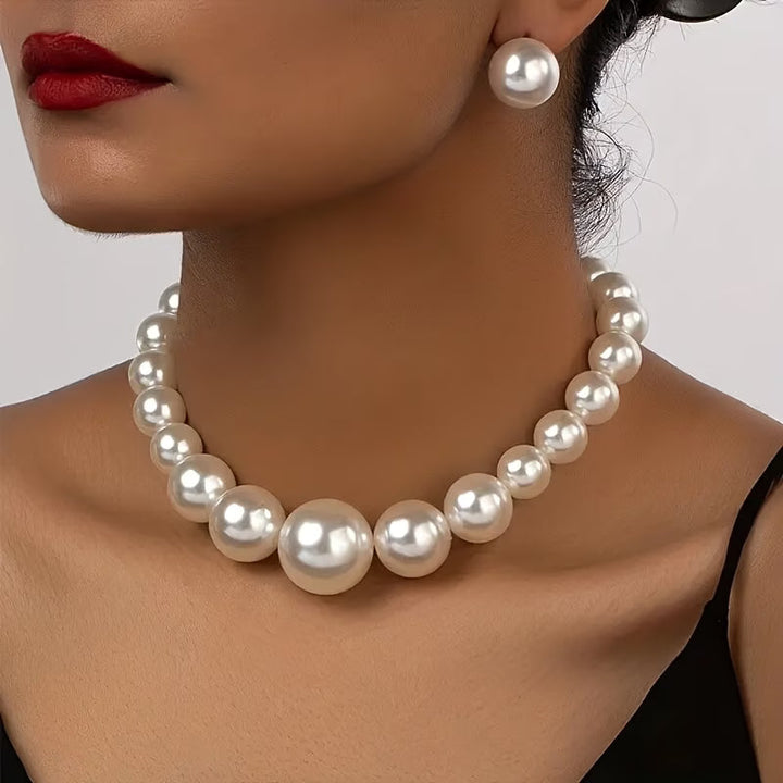 Set di Gioielli in Perle Vintage Classico