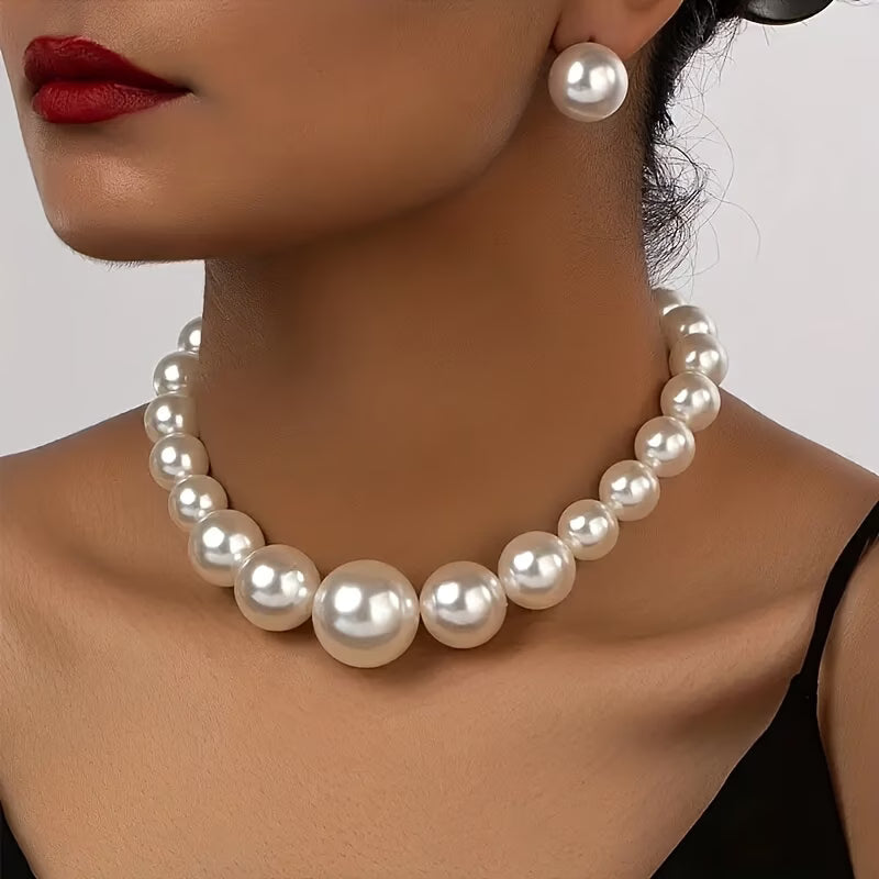 Set di Gioielli in Perle Vintage Classiche