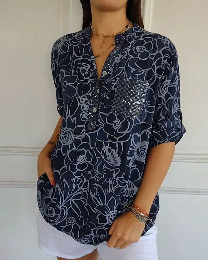 Avery | Blusa Elegante con Tasca