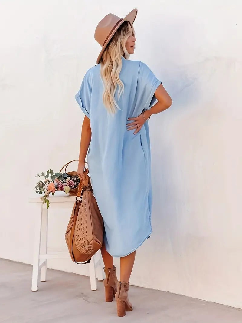 SAVANNAH | Camicia-abito con Tasche