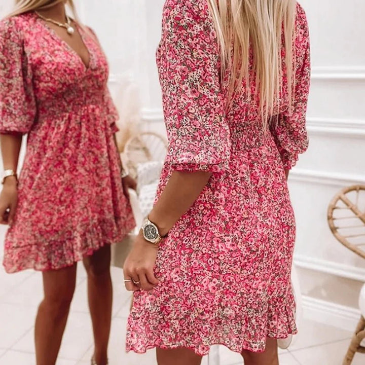 Vera | Abito Floreale Elegante