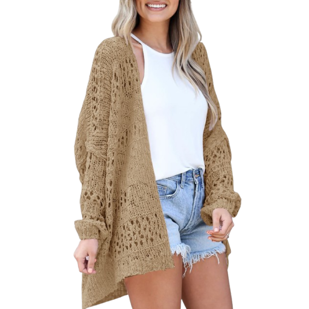 NAOMI | Cardigan Estivo Boho Leggero Oversize