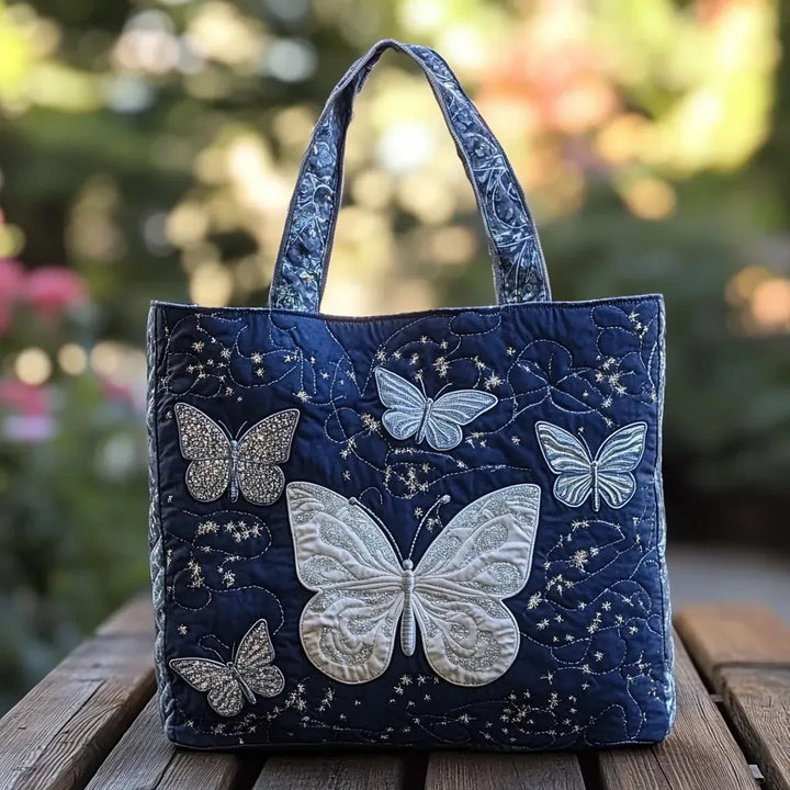 Borsa Artigianale - Farfalla Argento