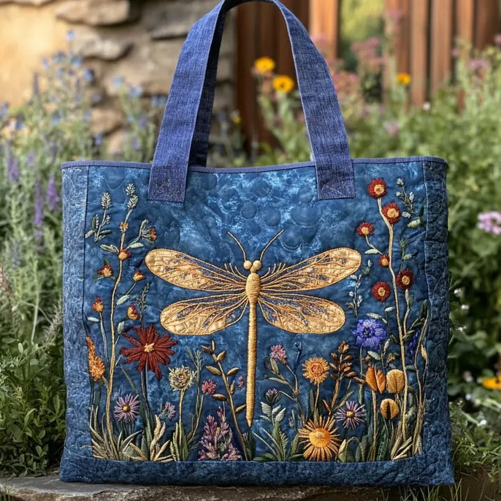 Borsa Trapuntata - Libellula Dorata