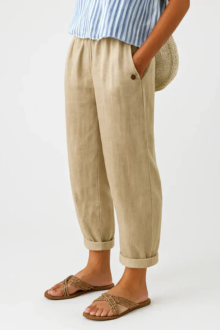 Stella | Pantaloni in Lino Senza Tempo