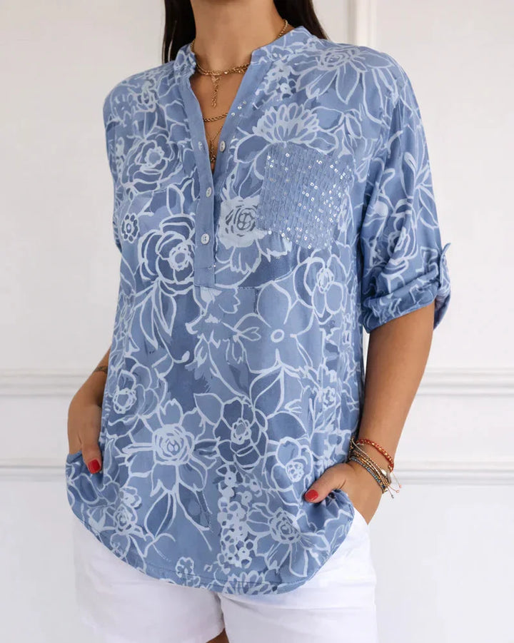 Avery | Blusa Elegante con Tasca