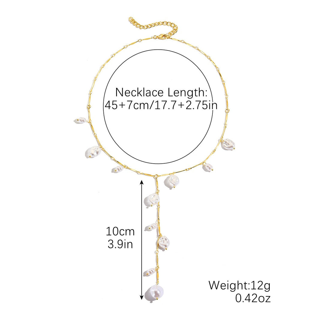 Collana Cascata Magica di Perle