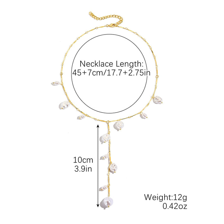 Collana Cascata Magica di Perle