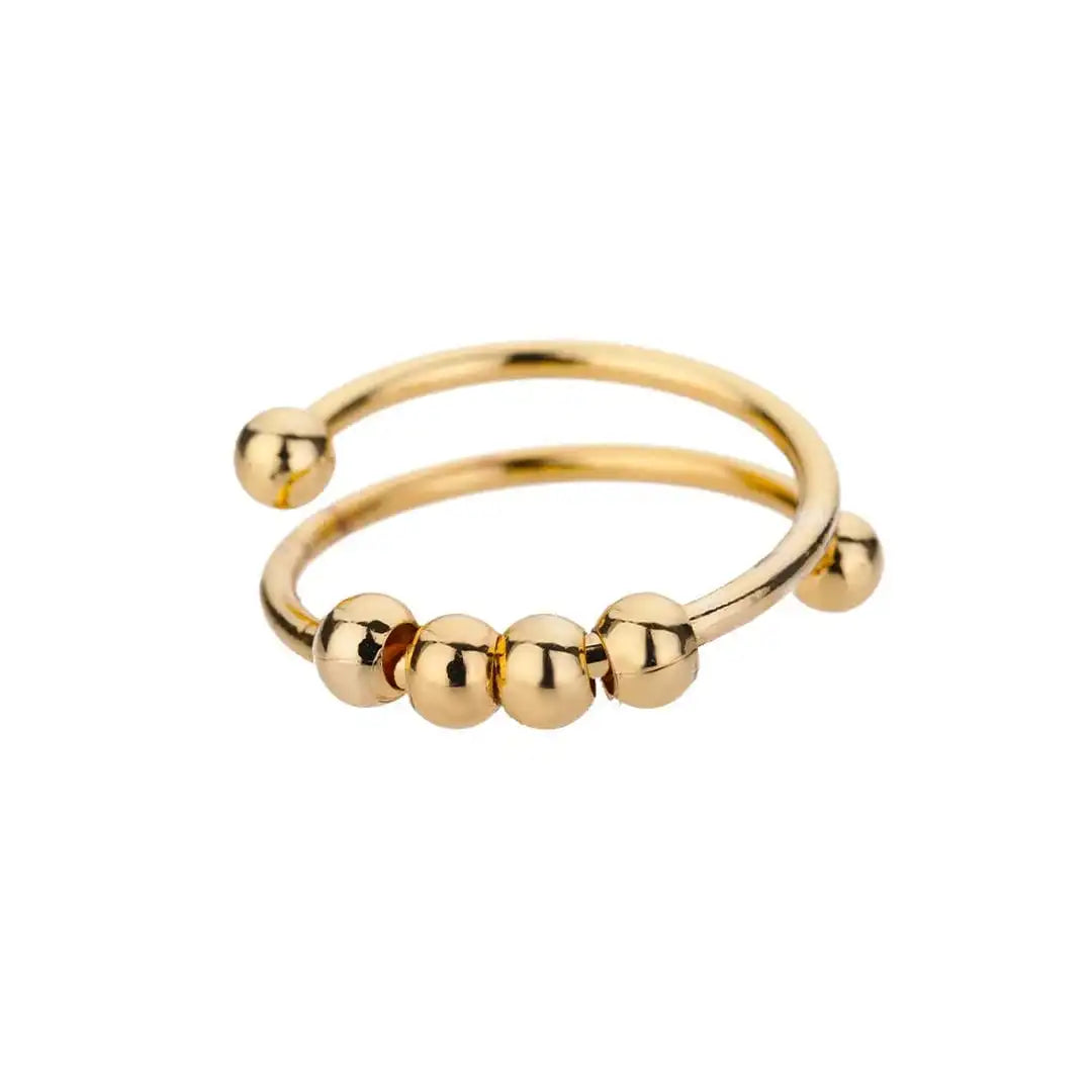 Anello con Perline Antistress e per Ansia