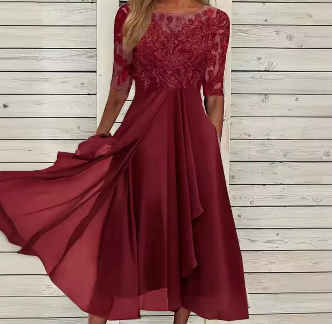 Chloe | Abito Elegante in Pizzo