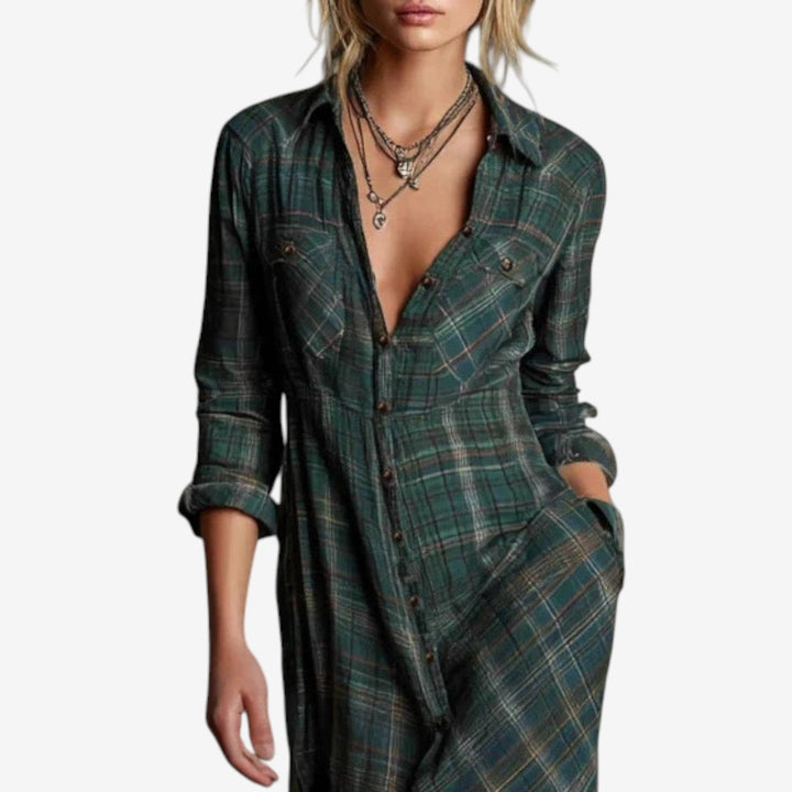 CIELO | Vestito Minimalista con Collo