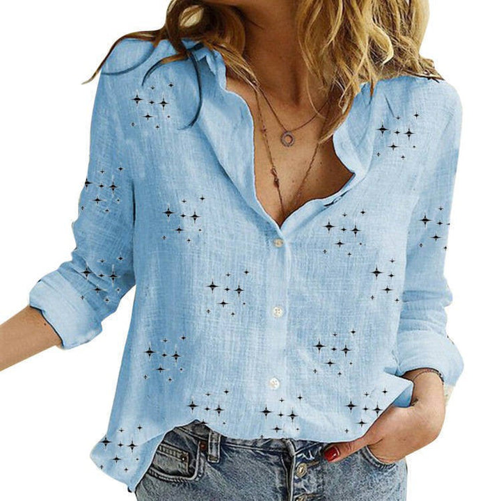 QUINN | Blusa Stampata Classica